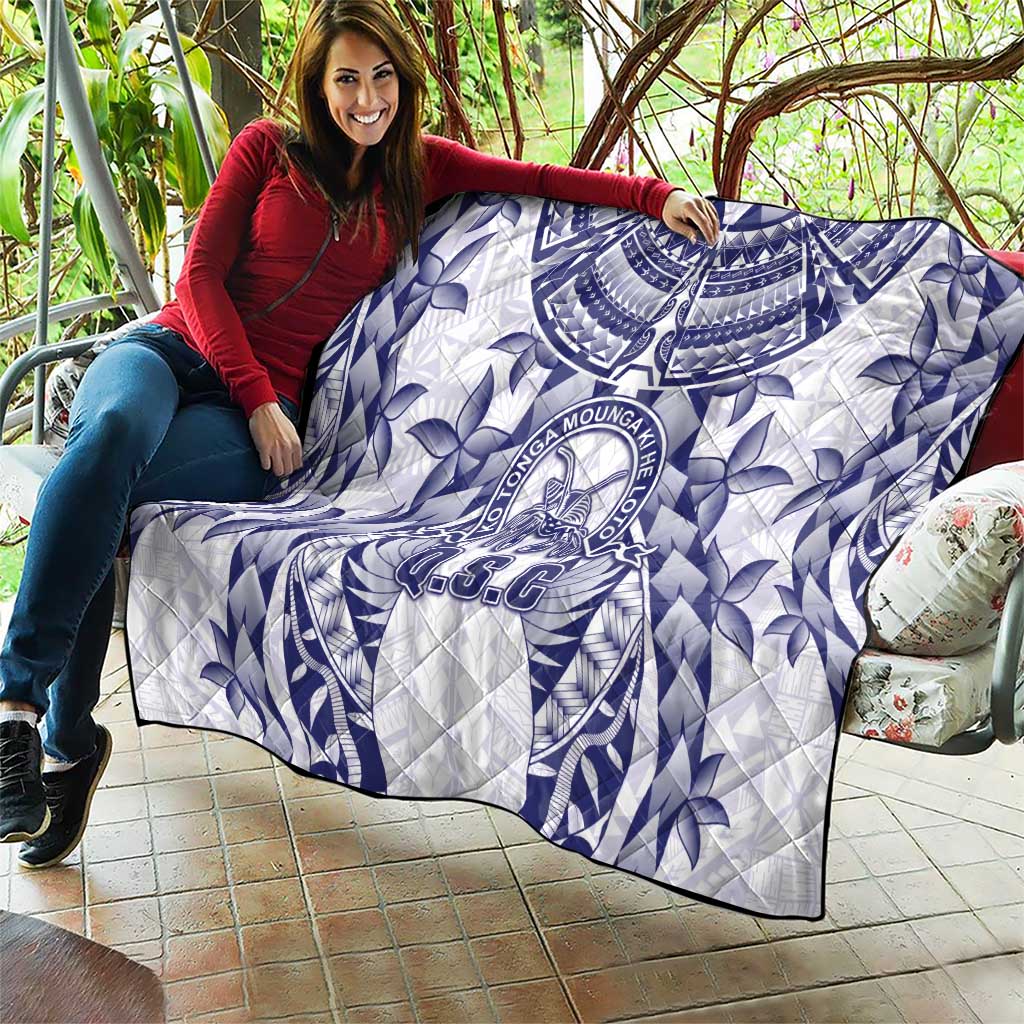 Tonga Queen Salote College Quilt Centenary White Version LT05 - Polynesian Pride