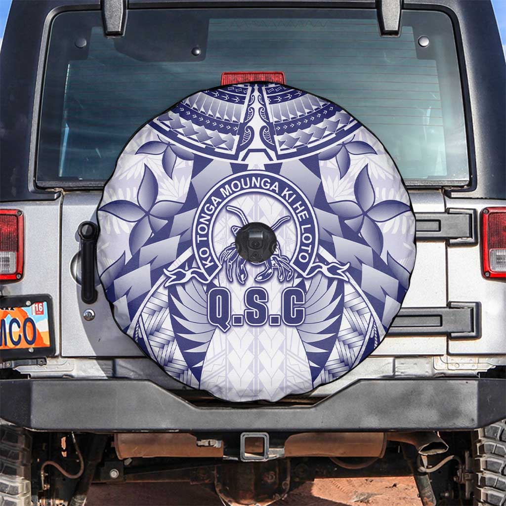 Tonga Queen Salote College Spare Tire Cover Centenary White Version