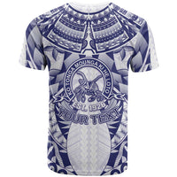Personalised Tonga Queen Salote College T Shirt Centenary White Version LT05 - Polynesian Pride