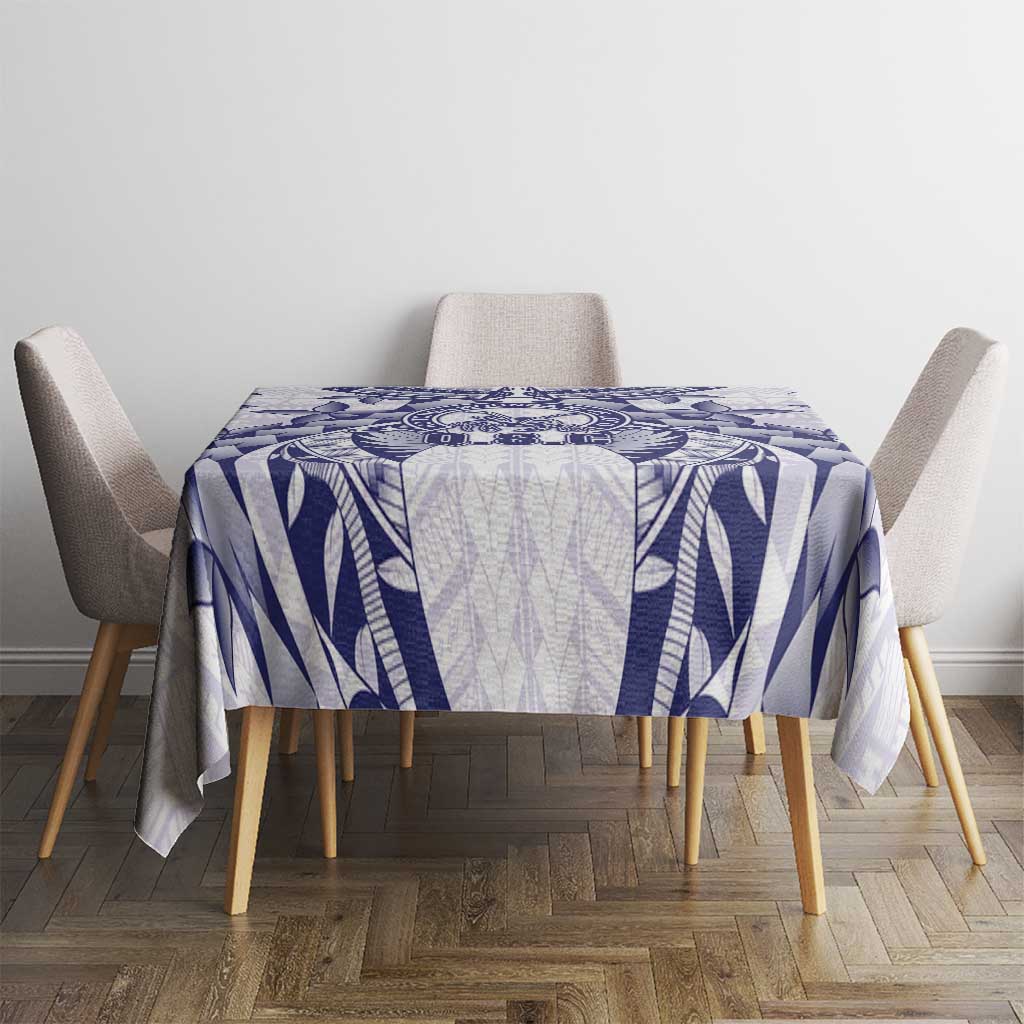 Tonga Queen Salote College Tablecloth Centenary White Version LT05 - Polynesian Pride