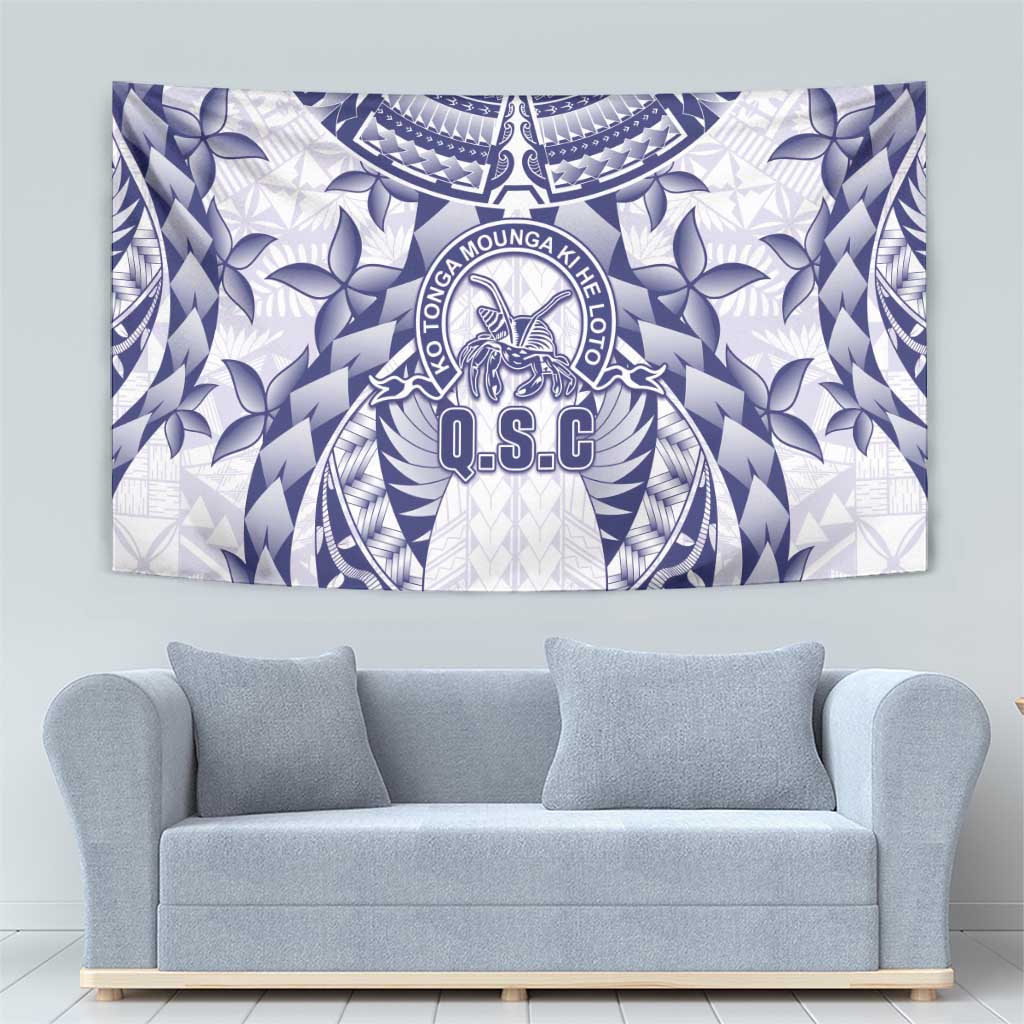 Tonga Queen Salote College Tapestry Centenary White Version LT05 - Polynesian Pride