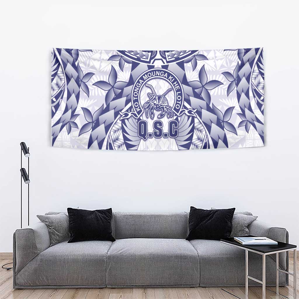 Tonga Queen Salote College Tapestry Centenary White Version LT05 - Polynesian Pride