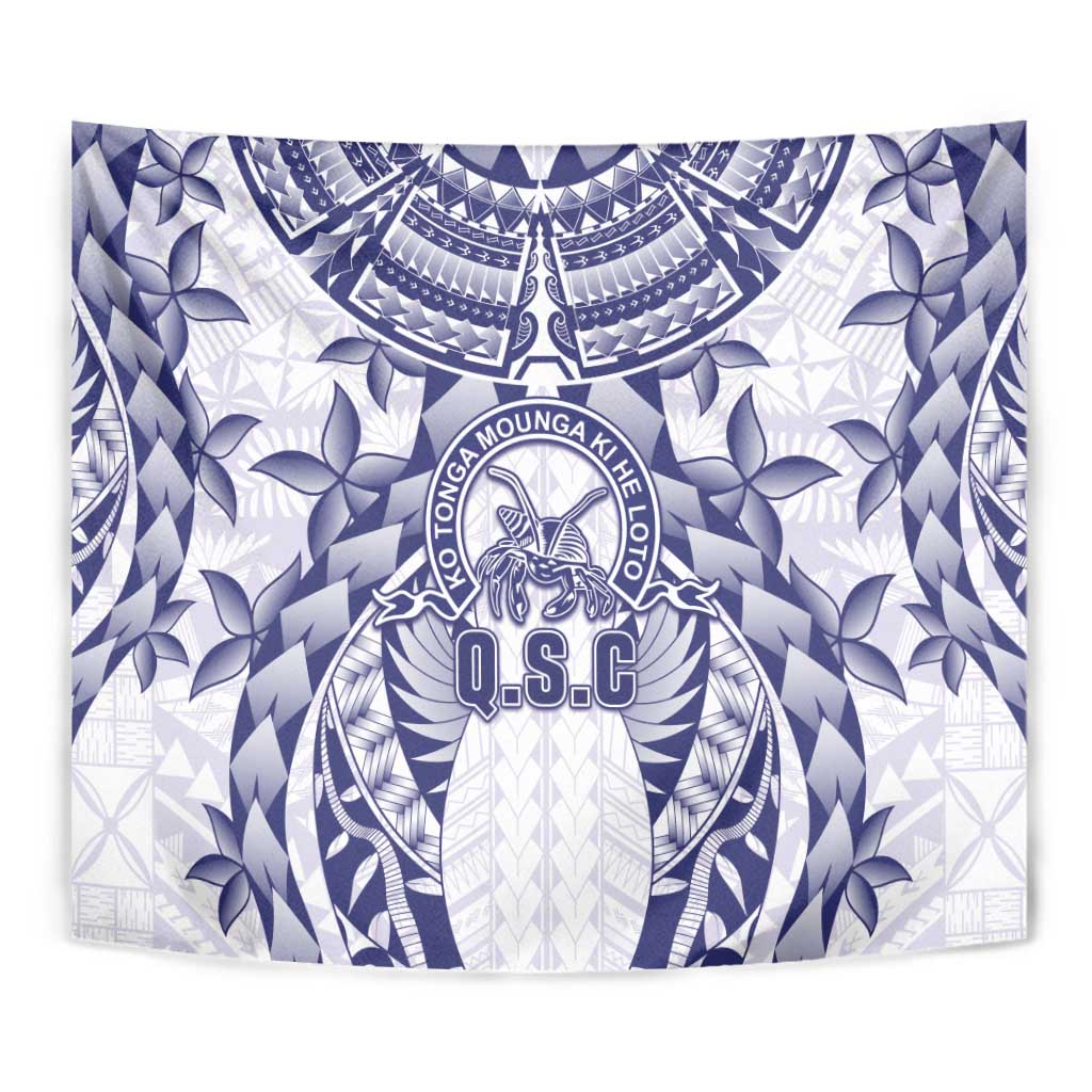 Tonga Queen Salote College Tapestry Centenary White Version LT05 - Polynesian Pride