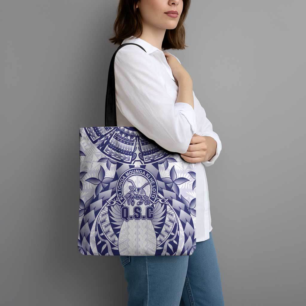 Tonga Queen Salote College Tote Bag Centenary White Version LT05 - Polynesian Pride
