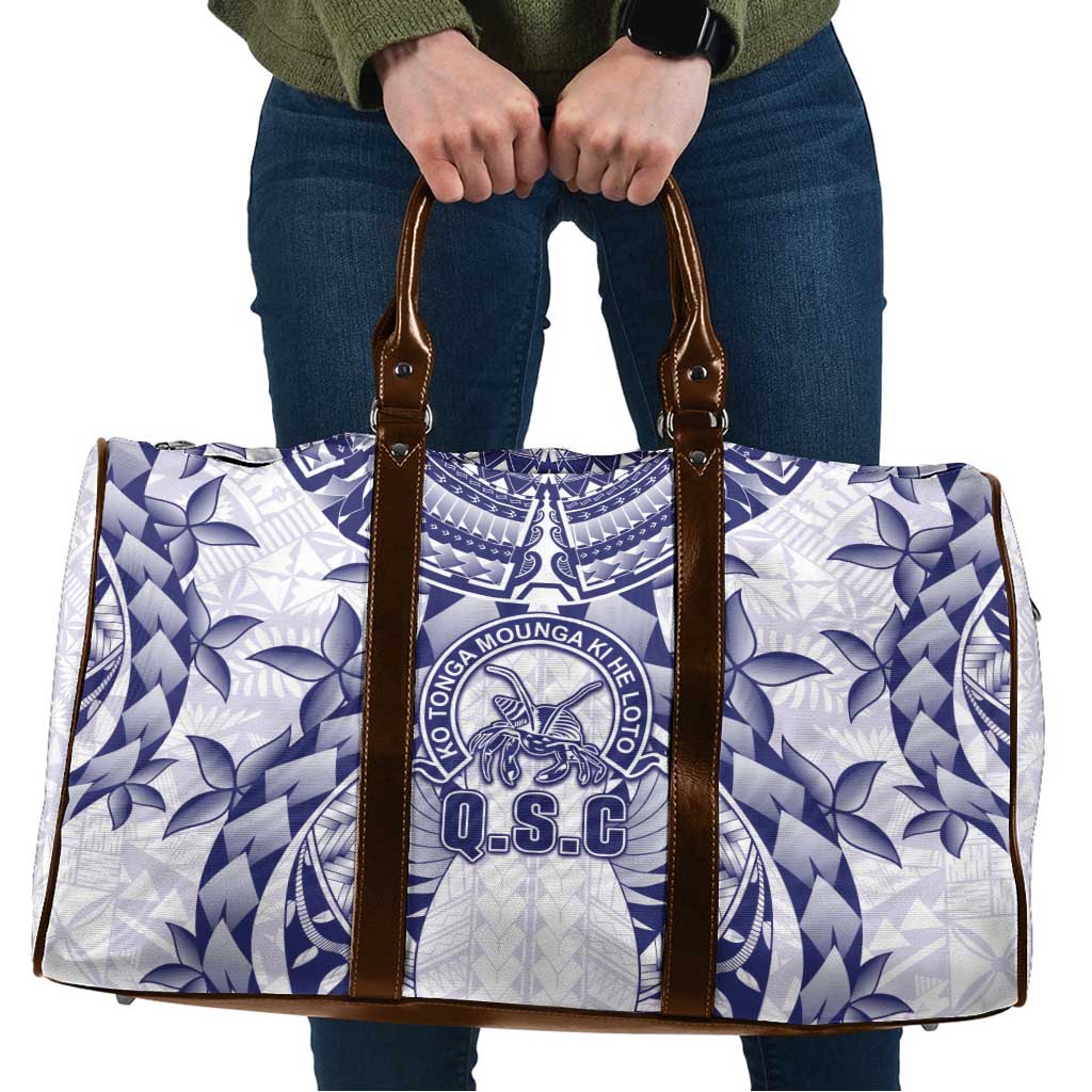 Tonga Queen Salote College Travel Bag Centenary White Version LT05 White - Polynesian Pride