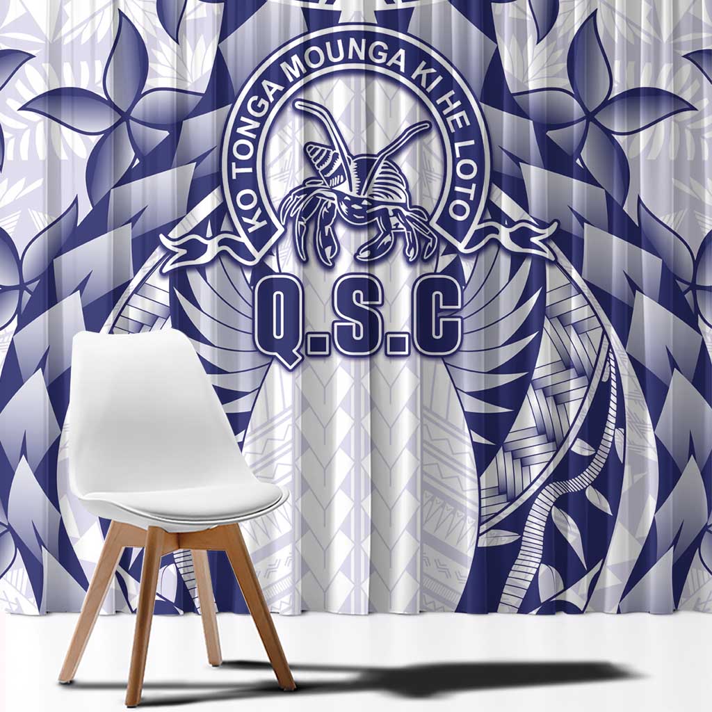 Tonga Queen Salote College Window Curtain Centenary White Version LT05 - Polynesian Pride
