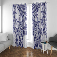 Tonga Queen Salote College Window Curtain Centenary White Version LT05 With Grommets White - Polynesian Pride
