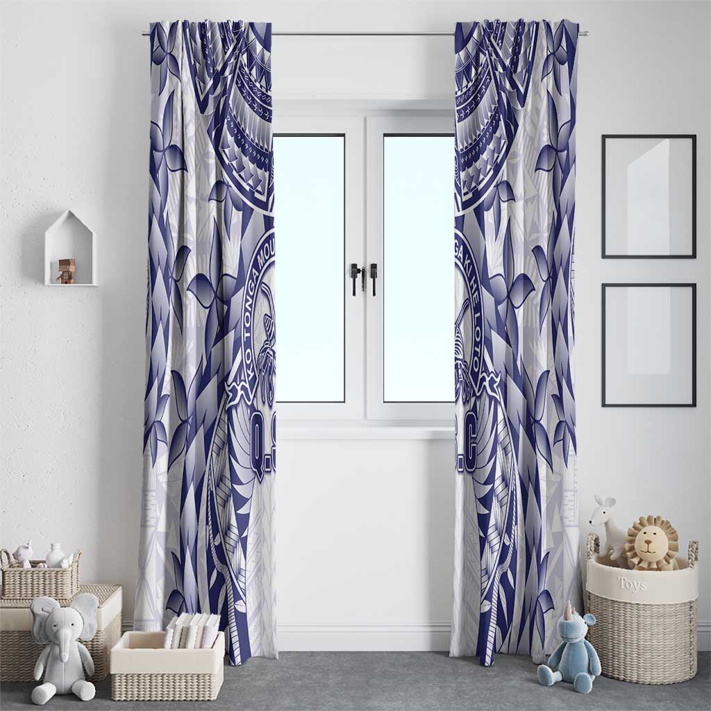 Tonga Queen Salote College Window Curtain Centenary White Version LT05 - Polynesian Pride