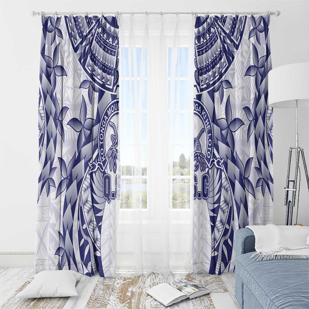Tonga Queen Salote College Window Curtain Centenary White Version LT05 - Polynesian Pride