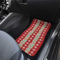 Hawaii Ohia Lehua Car Mats Tropical Vibes Crimson LT05 - Polynesian Pride