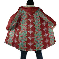Hawaii Ohia Lehua Cloak Tropical Vibes Crimson LT05 - Polynesian Pride