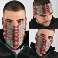 Hawaii Ohia Lehua Neck Gaiter Tropical Vibes Crimson LT05 - Polynesian Pride