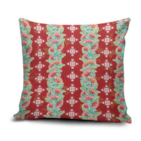 Hawaii Ohia Lehua Pillow Cover Tropical Vibes Crimson LT05 Crimson - Polynesian Pride