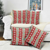 Hawaii Ohia Lehua Pillow Cover Tropical Vibes Crimson LT05 - Polynesian Pride