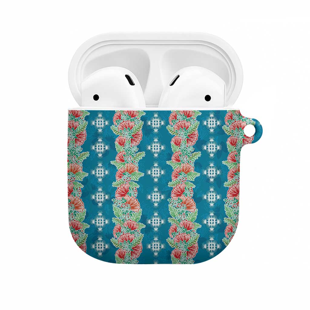 Hawaii Ohia Lehua AirPods Case Tropical Vibes Teal LT05 Teal - Polynesian Pride