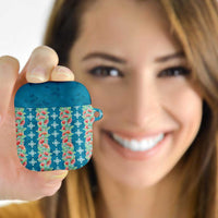 Hawaii Ohia Lehua AirPods Case Tropical Vibes Teal LT05 - Polynesian Pride