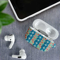Hawaii Ohia Lehua AirPods Case Tropical Vibes Teal LT05 - Polynesian Pride