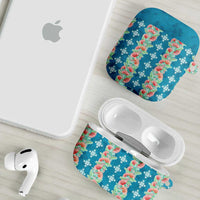 Hawaii Ohia Lehua AirPods Case Tropical Vibes Teal LT05 - Polynesian Pride