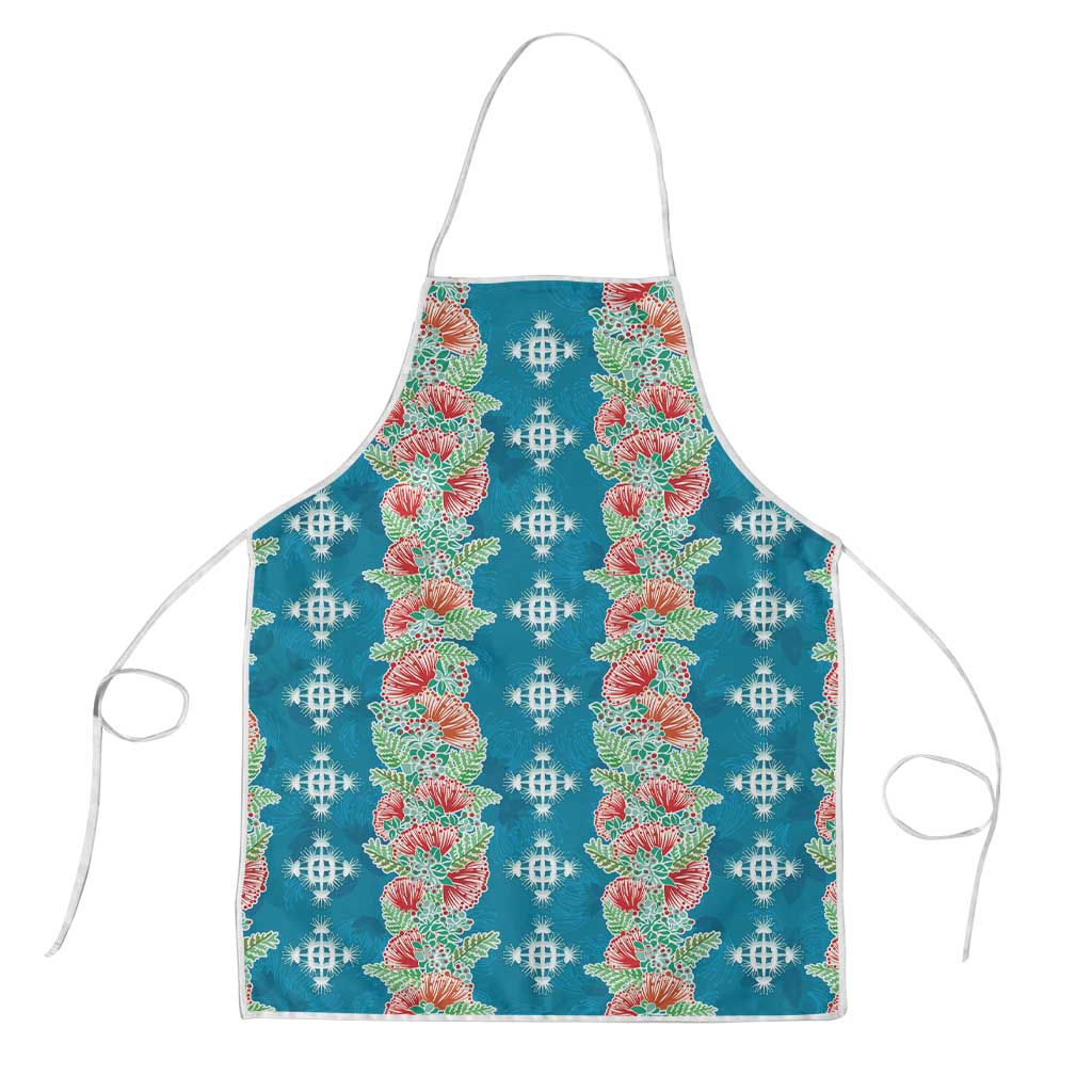 Hawaii Ohia Lehua Apron Tropical Vibes Teal LT05 Teal - Polynesian Pride