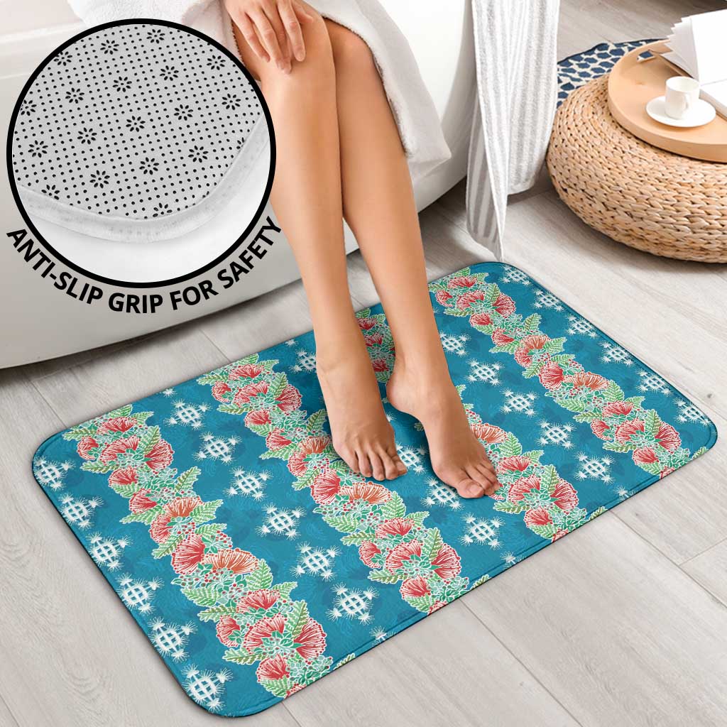Hawaii Ohia Lehua Bathroom Set Tropical Vibes Teal LT05 - Polynesian Pride