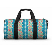Hawaii Ohia Lehua Duffle Bag Tropical Vibes Teal LT05 One size Teal - Polynesian Pride