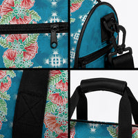 Hawaii Ohia Lehua Duffle Bag Tropical Vibes Teal LT05 - Polynesian Pride