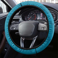 Hawaii Ohia Lehua Steering Wheel Cover Tropical Vibes Teal LT05 - Polynesian Pride
