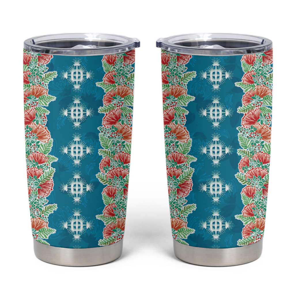 Hawaii Ohia Lehua Tumbler Cup Tropical Vibes Teal LT05 Teal - Polynesian Pride