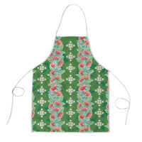 Hawaii Ohia Lehua Apron Tropical Vibes Green LT05 Green - Polynesian Pride