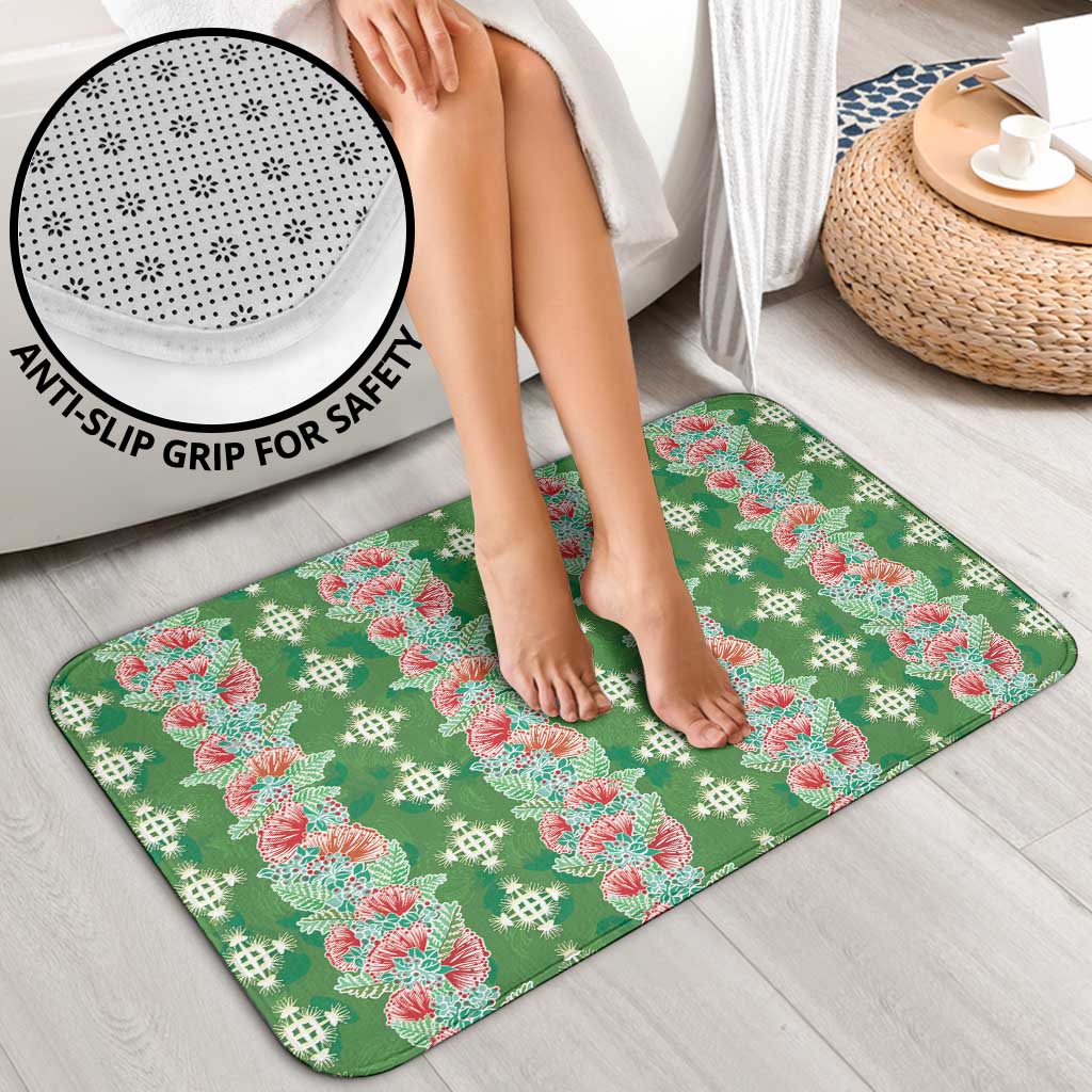 Hawaii Ohia Lehua Bathroom Set Tropical Vibes Green LT05 - Polynesian Pride