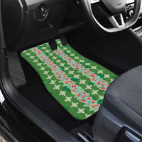 Hawaii Ohia Lehua Car Mats Tropical Vibes Green LT05 - Polynesian Pride
