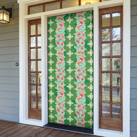 Hawaii Ohia Lehua Door Cover Tropical Vibes Green LT05 - Polynesian Pride