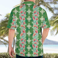 Hawaii Ohia Lehua Hawaiian Shirt Tropical Vibes Green