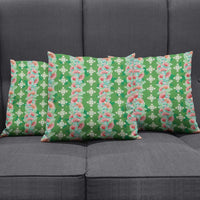 Hawaii Ohia Lehua Pillow Cover Tropical Vibes Green LT05 - Polynesian Pride