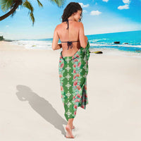Hawaii Ohia Lehua Sarong Tropical Vibes Green LT05 - Polynesian Pride