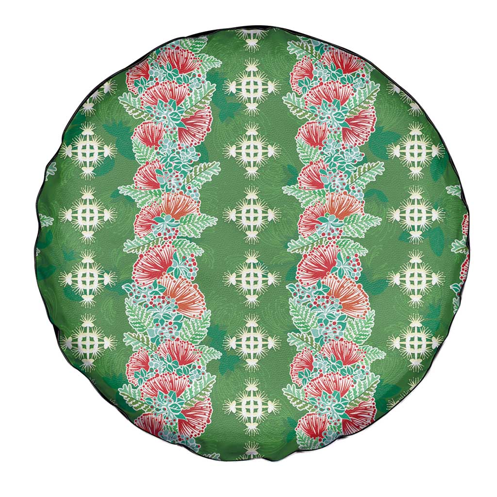 Hawaii Ohia Lehua Spare Tire Cover Tropical Vibes Green LT05 - Polynesian Pride