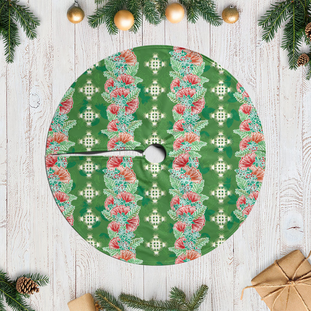 Hawaii Ohia Lehua Tree Skirt Tropical Vibes Green LT05 Casual Green - Polynesian Pride