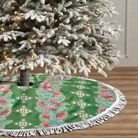 Hawaii Ohia Lehua Tree Skirt Tropical Vibes Green LT05 - Polynesian Pride