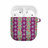 Hawaii Ohia Lehua AirPods Case Tropical Vibes Fuchsia LT05 Fuchsia - Polynesian Pride