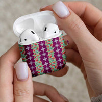 Hawaii Ohia Lehua AirPods Case Tropical Vibes Fuchsia LT05 - Polynesian Pride