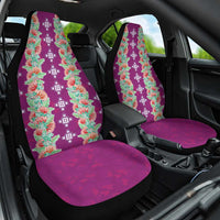 Hawaii Ohia Lehua Car Seat Cover Tropical Vibes Fuchsia LT05 One Size Fuchsia - Polynesian Pride