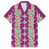 Hawaii Ohia Lehua Hawaiian Shirt Tropical Vibes Fuchsia