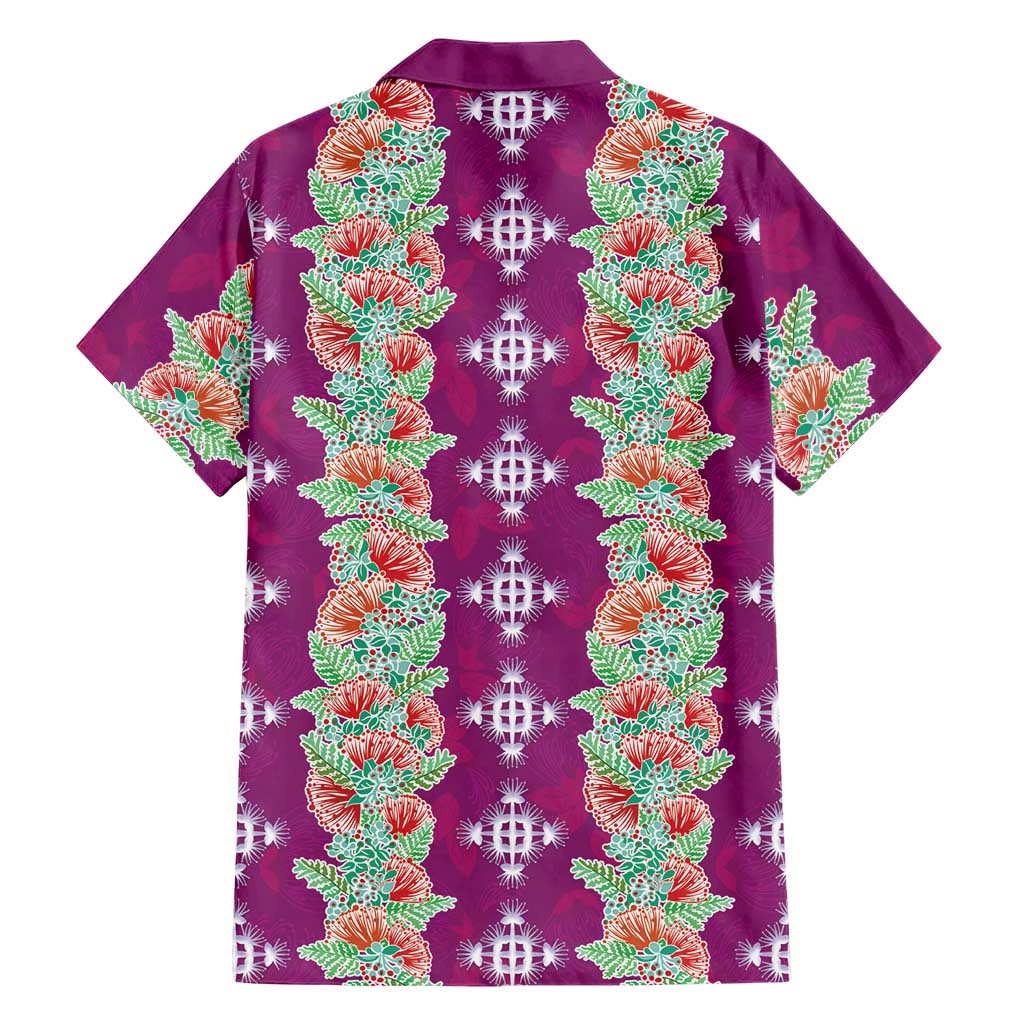 Hawaii Ohia Lehua Hawaiian Shirt Tropical Vibes Fuchsia