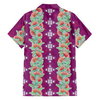 Hawaii Ohia Lehua Hawaiian Shirt Tropical Vibes Fuchsia