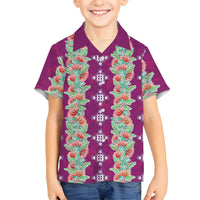 Hawaii Ohia Lehua Hawaiian Shirt Tropical Vibes Fuchsia