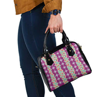 Hawaii Ohia Lehua Shoulder Handbag Tropical Vibes Fuchsia