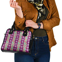 Hawaii Ohia Lehua Shoulder Handbag Tropical Vibes Fuchsia