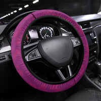 Hawaii Ohia Lehua Steering Wheel Cover Tropical Vibes Fuchsia