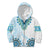 Africa Dashiki Kid Hoodie With Polynesian Pattern Blue Version LT05 Zip Hoodie Blue - Polynesian Pride