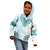 Africa Dashiki Kid Hoodie With Polynesian Pattern Blue Version LT05 - Polynesian Pride